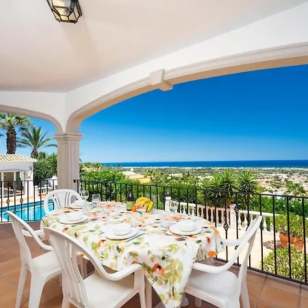 Marvelous With Panoramic Sea View & Pool Дения