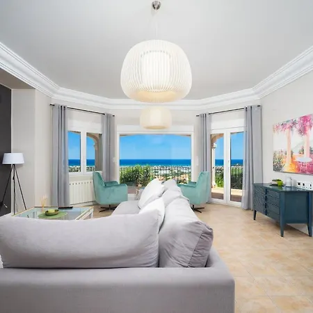 Marvelous With Panoramic Sea View & Pool * Дения