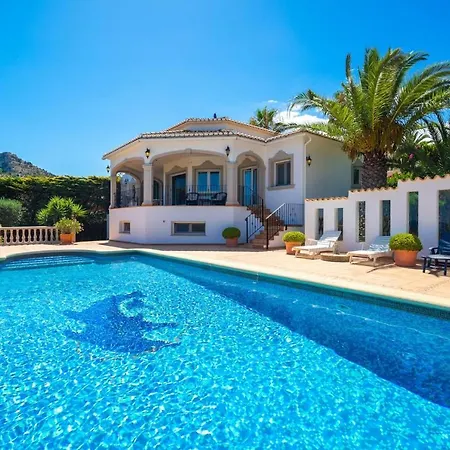 Вилла Marvelous With Panoramic Sea View & Pool Дения