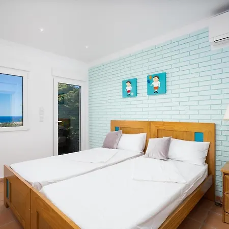 Marvelous With Panoramic Sea View & Pool Дения